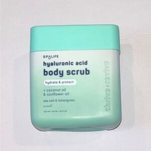 Spa Life Hydrate and Protect Body Scrub with Hyaluronic Acid, Coconut Oil